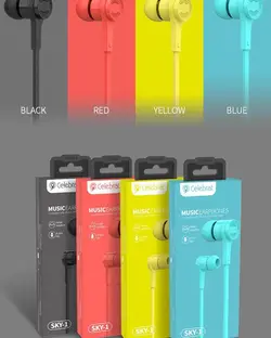 هندزفری سیم دار celebrat مدل SKY-1 - تات موبایل | فروشگاه اینترنتی موبایل