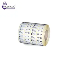 لیبل پی وی سی 4 ردیف 25×12