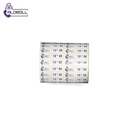 لیبل پی وی سی 4 ردیف 25×12