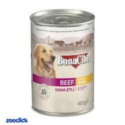 کنسرو سگ بوناسیبو با طعم گوشت - Bonacibo Beef Canned Dog Food