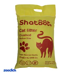 خاک گربه گرانوله دانه شکسته شاتوت - Shatoot Cat Litter Granulated With Broken Seed | پت شاپ آنلاین زوکلیک