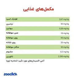 غذای خشک گربه طعم بره و برنج بوناسیبو 5 کیلوگرم - Bonacibo Adult Cat Food Lamb & Rice | پت شاپ آنلاین زوکلیک