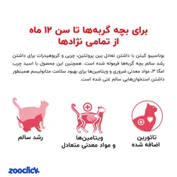 غذای خشک بچه گربه با طعم مرغ، ماهی کولی و برنج بوناسیبو – Bonacibo Kitten Food Chiken With Anchovy & Rice