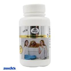 قرص گلیکوز آمین برای تقویت مفاصل سگ و گربه اپکس - Apex Ax - Glycosamine Cat & Dog