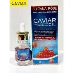 سرم جوان کننده خاویار سلطان روز caviaroil sultan rose