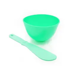 ست کاسه و کاردک سیلیکونی silicone
