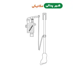شیر پدالی (مکانیکی)