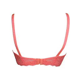 خرید ست شورت و سوتین گیپور بیوتی رنگ نارنجی