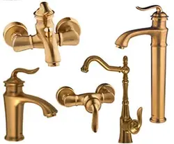 شیرالات شودر مدل لوکا طلا مات 4تکه