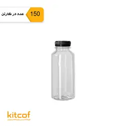 بطری پلاستیکی کویین ۳۵۰ سی سی همراه درب
