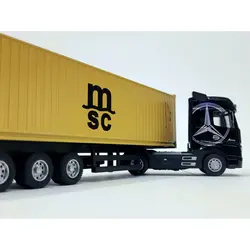 ماکت ماشین مدل بنز 18 چرخ طرح msc