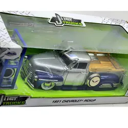ماکت ماشین جادا مدل فلزی 1951CHEVERLET PICUP with tire racke