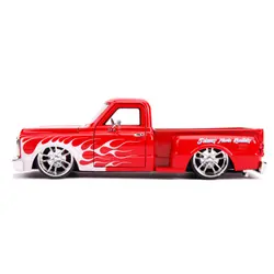 ماکت ماشین جادا مدل فلزی 1969 Chevrolet C10 Stepside with Tyre Rack