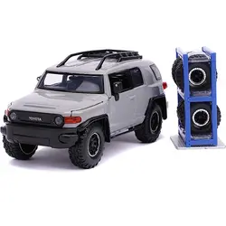 ماکت ماشین مدل فلزی Toyota FJ Cruiser with Rack