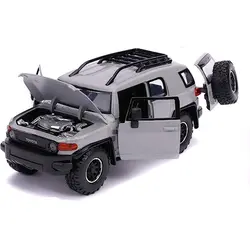 ماکت ماشین مدل فلزی Toyota FJ Cruiser with Rack