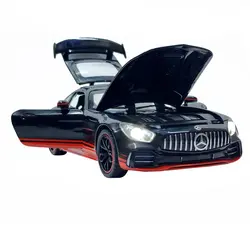 ماکت ماشین چه ژی مدل فلزی عقبکش بنز SLS