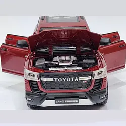 ماکت ماشین مدل فلزی تویوتا لندکروز 2023