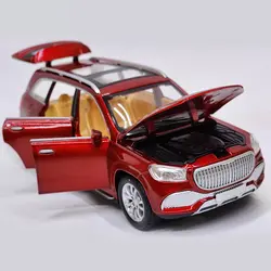 ماکت ماشین مدل فلزی عقبکش بنز میباخ GLS600
