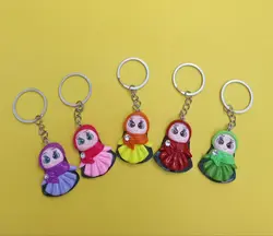 جاکلیدی دختر محجبه رنگ سبز