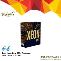پردازنده اینتل زئون Intel Xeon Gold 6334 -