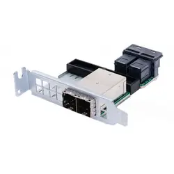 مبدل سوپرمیکرو Supermicro AOM-SAS3-8I8E-LP Internal Mini-SAS HD (Sff-8643) to external Mini-SAS HD (Sff-8644) converter low -profile -