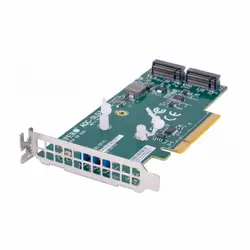 مبدل سوپرمیکرو مدل SUPERMICRO CONVERTOR M2 AOC-SLG3-2M2 -