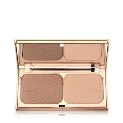پالت هایلایتر و برانزر شارلوت تیلبری - Charlotte Tilbury Filmstar Bronze & Glow Light to Medium Palette | لوازم آرایشی - خرید انواع لوازم آرایش اصل با بهترین قیمت