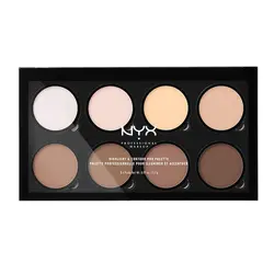 پالت هایلایتر و کانتور نیکس - NYX Highlight &amp; Contour Pro Palette