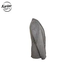 کت تک مردانه رنگ طوسی تیره