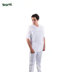 روپوش و شلوار آشپزی مردانه سفید