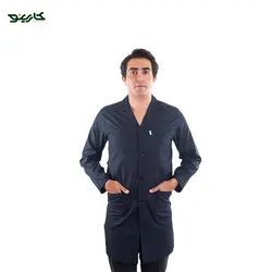 روپوش کارگاهی سرمه ای