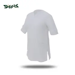 روپوش آشپزی مردانه طوسی استخوانی