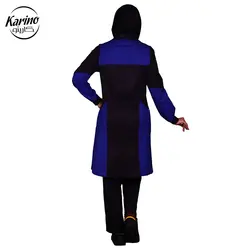 لباس صنعتی زنانه طرح سیلور رنگ سرمه‌ای و آبی