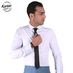 لباس باریستا رنگ سفید مشکی + پیش بند آبی