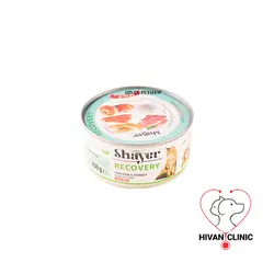 کنسرو ریکاوری مرغ و بوقلمون مخصوص گربه برند shayer