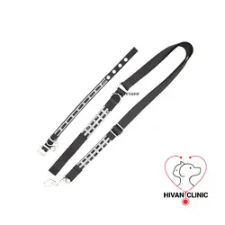 ست قلاده و لید سنگ کاری شده برند لاکچری پت