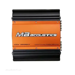 آمپلی فایر خودرو ام بی آکوستیک مدل MBA - 1200 MPX