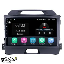 مانیتور اندروید خودرو کیا اسپورتیج 2013 وینکا FLY DYT مدل S170