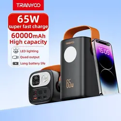 پاوربانک 60000 میلی آمپر TRANYOO مدل T-F23 - دیجیتال اسمارت