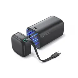 پاوربانک یوسمز مدل USAMS-CD216 ظرفیت18000 میلی آمپر-45وات - دیجیتال اسمارت