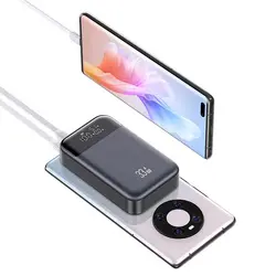 پاوربانک 10000 میلی آمپر 33 وات یوسمز مدل CD221 - دیجیتال اسمارت
