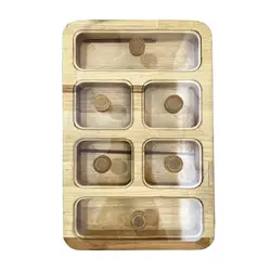 ظرف چوبی تنقلات