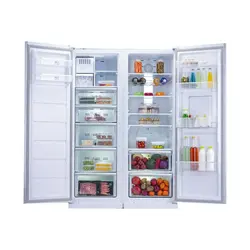 یخچال فریزر دوقلو کلور مدل گلوری Glory سفید چرم - حجره ما - فروشگاه اینترنتی لوازم خانگی شیراز