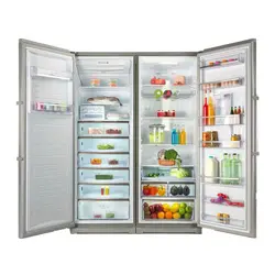 یخچال فریزر دوقلو کلور مدل FNT101-RNT101 استیل - حجره ما - فروشگاه اینترنتی لوازم خانگی شیراز