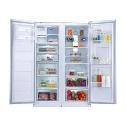 یخچال فریزر دوقلو کلور مدل روسو پلاس Rosso plus استیل - حجره ما - فروشگاه اینترنتی لوازم خانگی شیراز