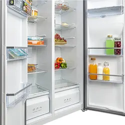 یخچال ساید بای ساید ایکس ویژن مدل TS551-ASD سیلور - حجره ما - فروشگاه اینترنتی لوازم خانگی شیراز