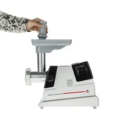 چرخ گوشت پارس خزر مدل MG-1400R نقره‌ای - حجره ما - فروشگاه اینترنتی لوازم خانگی شیراز