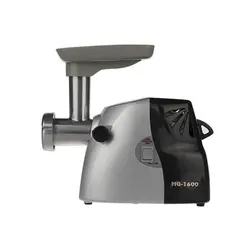 چرخ گوشت پارس خزر مدل MG-1600P نقره‌ای مشکی - حجره ما - فروشگاه اینترنتی لوازم خانگی شیراز