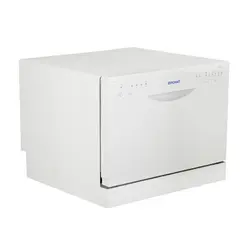 ماشین ظرفشویی رومیزی زیرووات 6 نفره مدل ZDCF-6/3-IRA سفید - حجره ما - فروشگاه اینترنتی لوازم خانگی شیراز