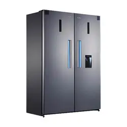 یخچال فریزر دوقلو فوجی پلاس مدل استورم دودی - حجره ما - فروشگاه اینترنتی لوازم خانگی شیراز